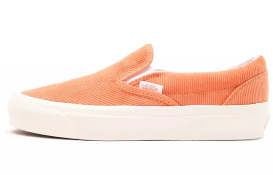 Vans Anaheim Factory Classic Slip On 98 Dx Skate Shoes Unisex Orange