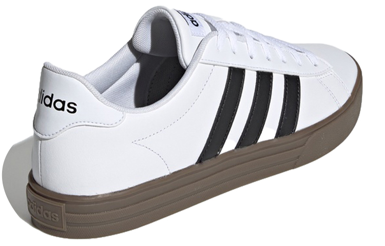 Мужские кеды adidas neo Daily 2.0 (бело-черные) — фото 4