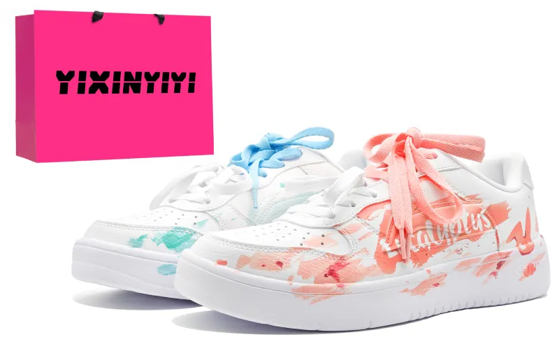 Li Ning Floating Boat Slip Resistant, Abrasion Resistant, Breathable, Height Increasing Low top Skateboard Shoes Unisex