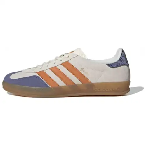 Adidas Gazelle Indoor 'Cream Blue Vine Orange'