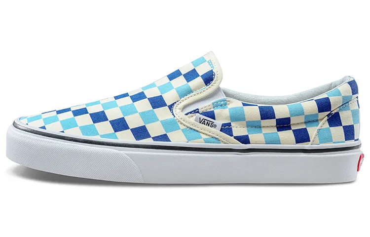 Vans Slip On 'Checkerboard Blue Topaz'
