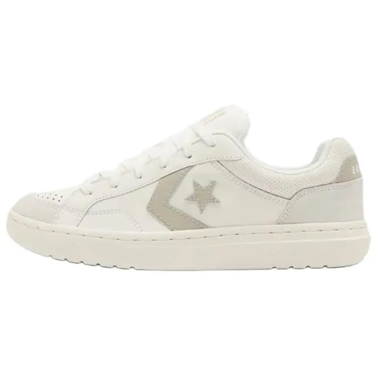 Converse Pro Blaze Classic Leather Low top Skateboard Shoes Unisex Beige