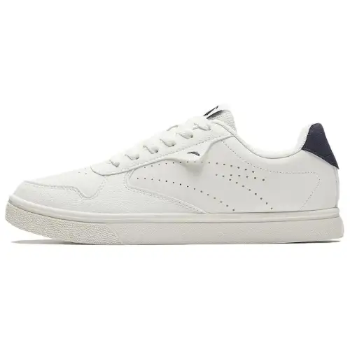 Anta Life Collection Non slip Lightweight Low top Skateboard Shoes Women's White Blue