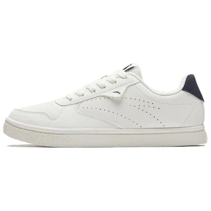 Anta Life Collection Non slip Lightweight Low top Skateboard Shoes Women's White Blue