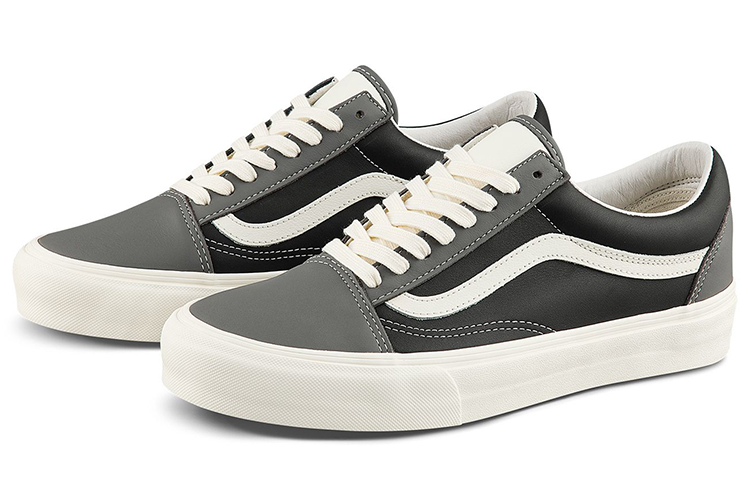 Кеды Vans Old Skool VLT LX (черно-серый) — фото 2