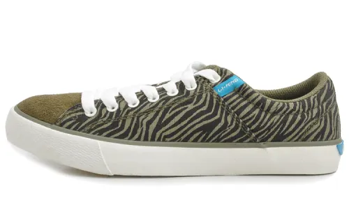 Li Ning Slip Resistant Lightweight Abrasion Resistant Cushioning Low top Skateboard Shoes Men's