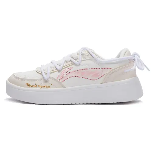 Li Ning Sourdough Bubble Jellyfish, Creamy Apricot Peach Slip Resistant Abrasion Resistant