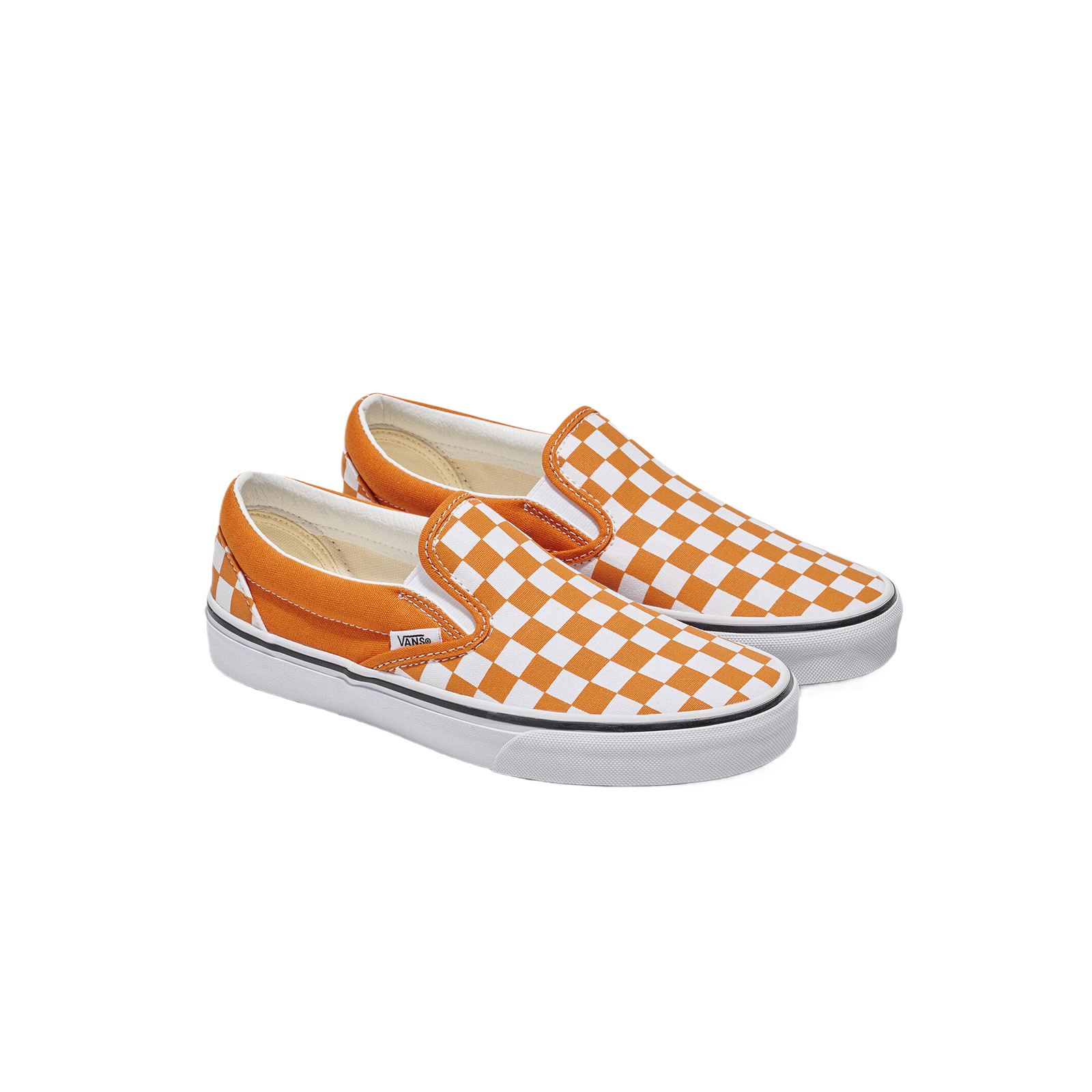 Слипоны Vans CLASSIC SLIP-ON (оранжевые) — Оранжевый — фото 2