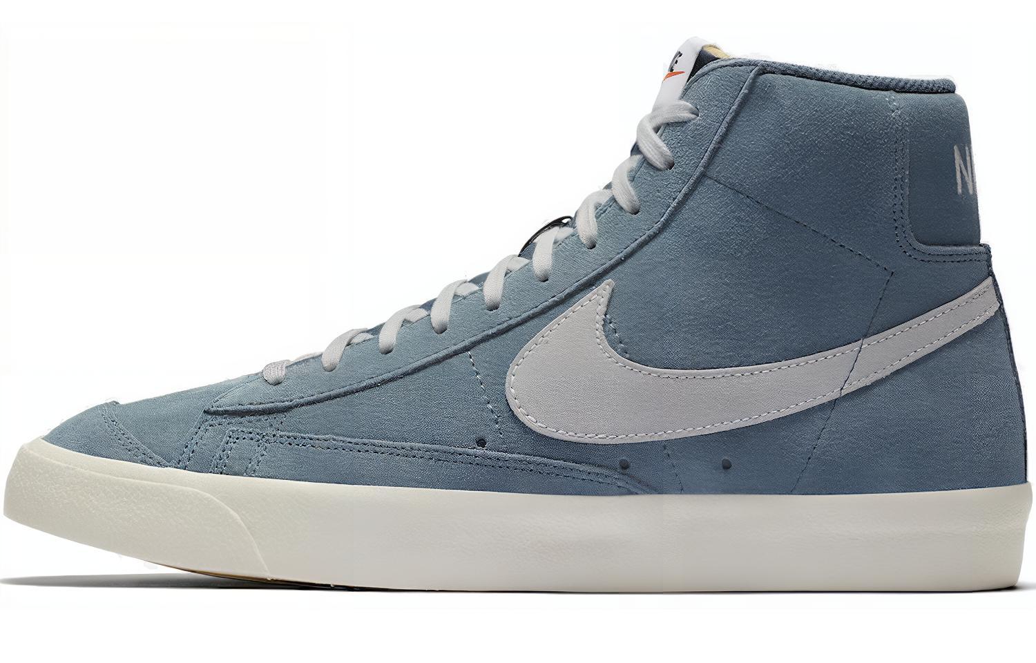 Унисекс кеды Nike Blazer 77 (серо-голубые) — фото 1