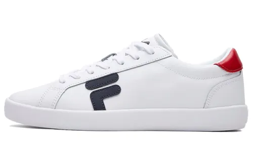 FILA Skateboard Shoes Women's Low Top FILA White/Strong Pepper Red
