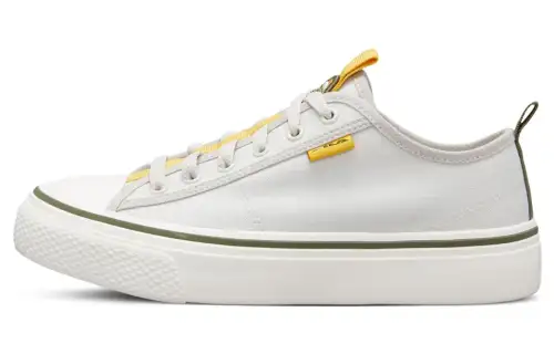 FILA Scanline EXP Scanline EXP Cushioning, Wear Resistant Low top Skateboard Shoes Unisex White Yellow