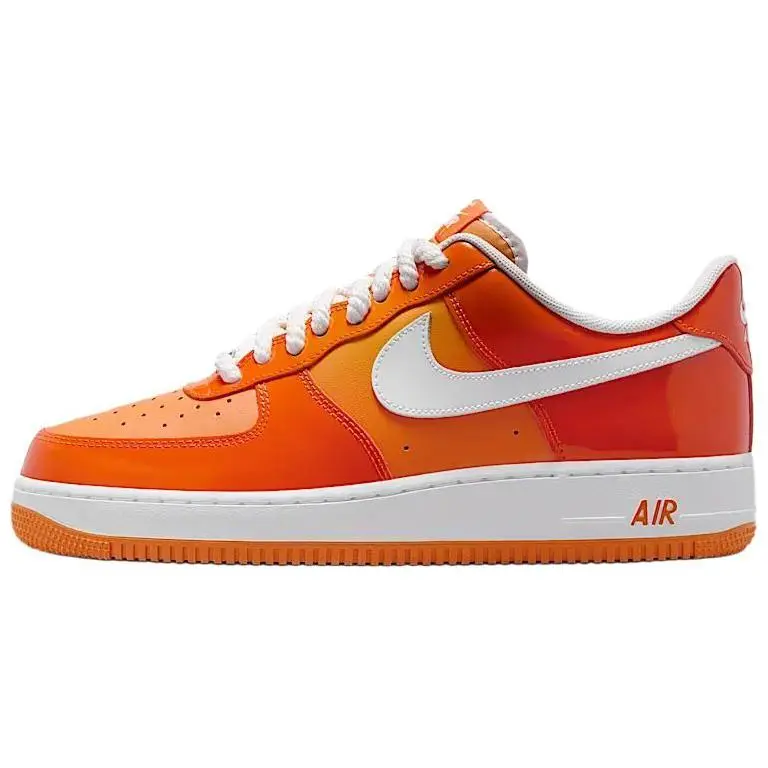 Nike Air Force 1 Low '07 Orange White Patent