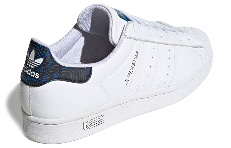Кроссовки adidas originals SUPERSTAR (темно-синий / белый) — Тёмно-синий / белый — фото 4