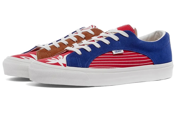 Кеды Vans Lampin OG Vault LX (красно-белые) — Красный / белый — фото 2