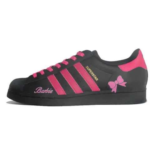 Adidas Originals SUPERSTAR Cool Blackberry, Barbie Pink Slip Resistant Abrasion Resistant