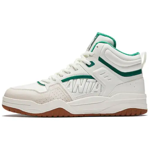 Anta Grand Slam Textile, Synthetic Leather Fleece Lined Comfortable Thermal Slip Resistant High top Skateboard Shoes