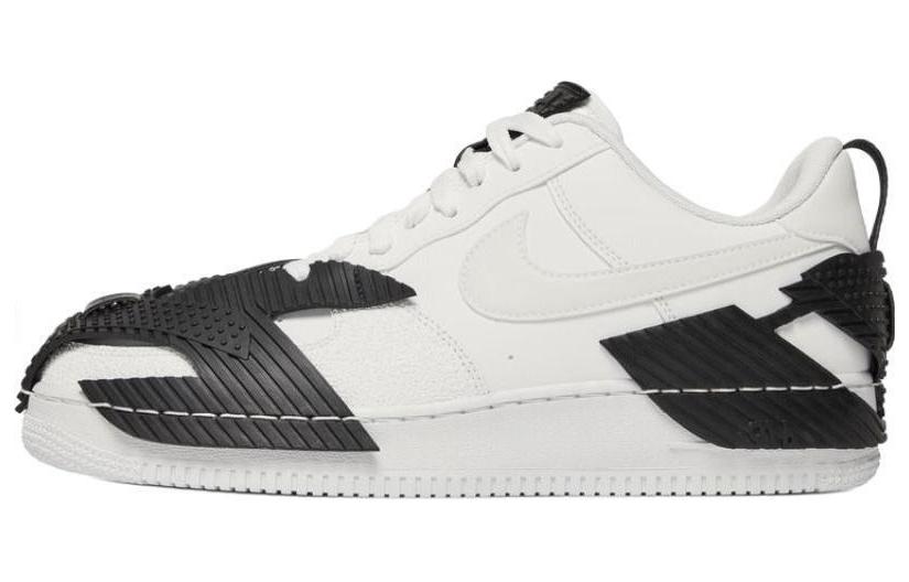 кроссовки Nike Air Force 1 NDSTRKT "White" (черно-белые)