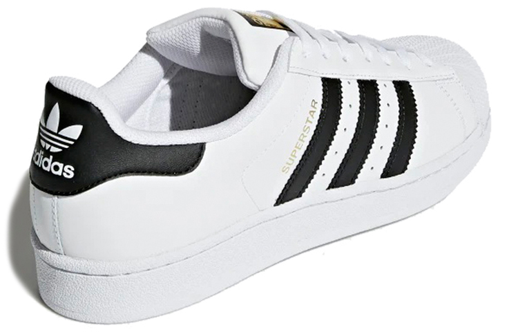 Кеды adidas Originals Superstar (черно-белые) — фото 4