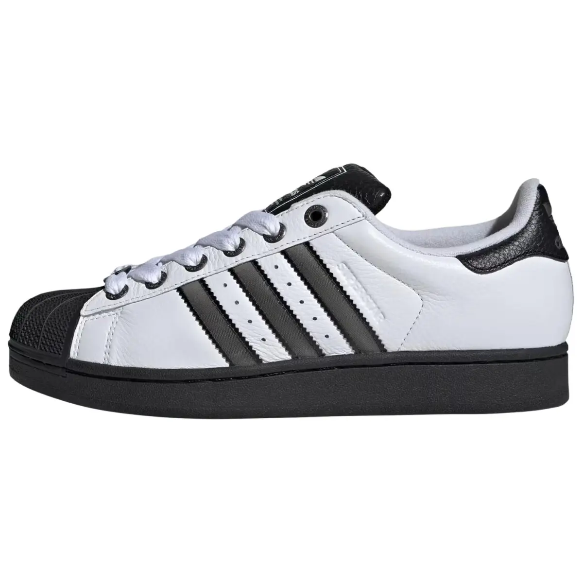 Adidas Originals Superstar 2 Skateboard Shoes Unisex Black White