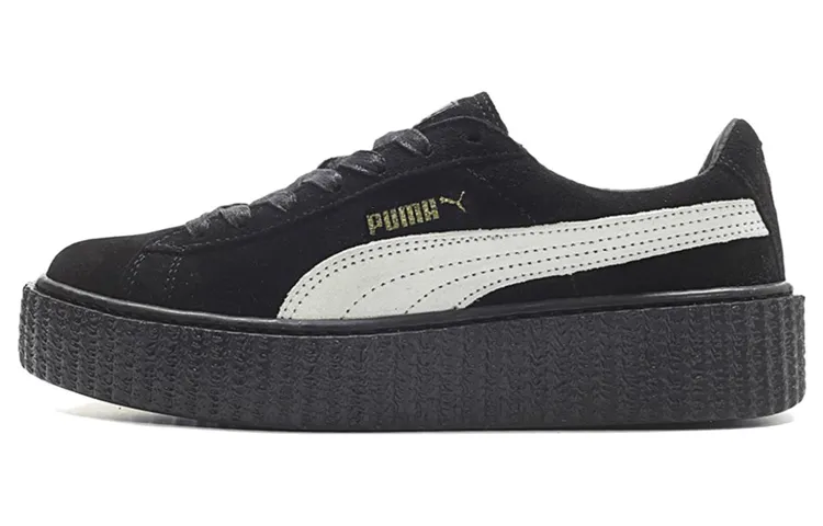 PUMA Creepers Rihanna Fenty Black White Women's