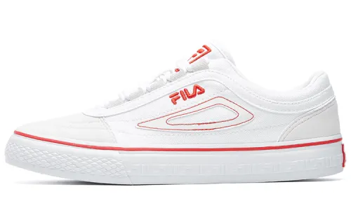 FILA Light Sneakers Gs White/Red Women's