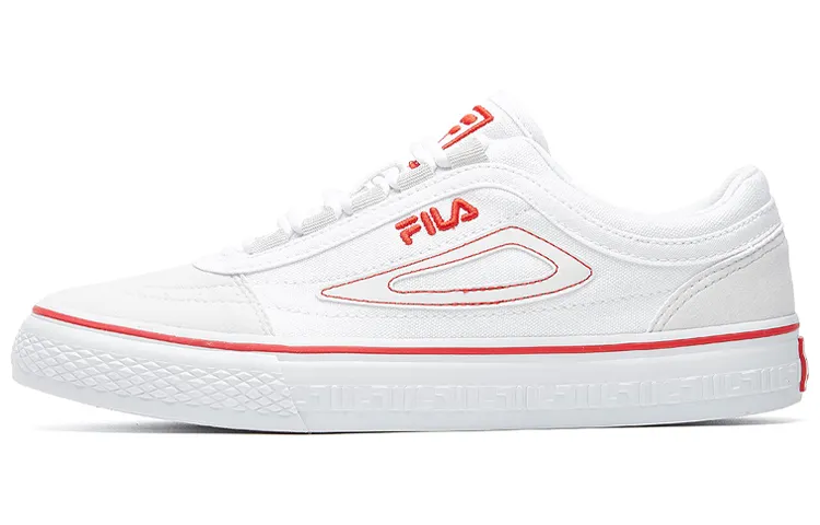 FILA Light Sneakers Gs White/Red Women's