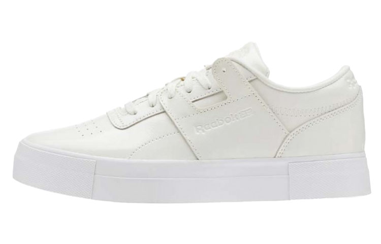 Reebok Workout Skateboard Shoes Women's Low Top White