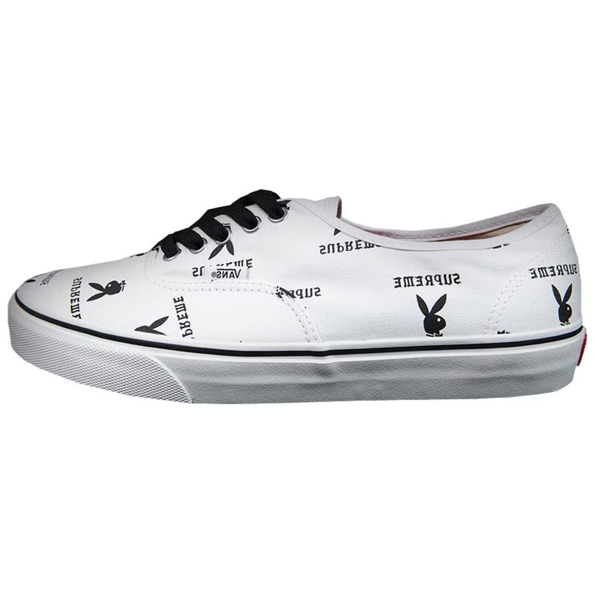 Vans Authentic Supreme X Playboy White