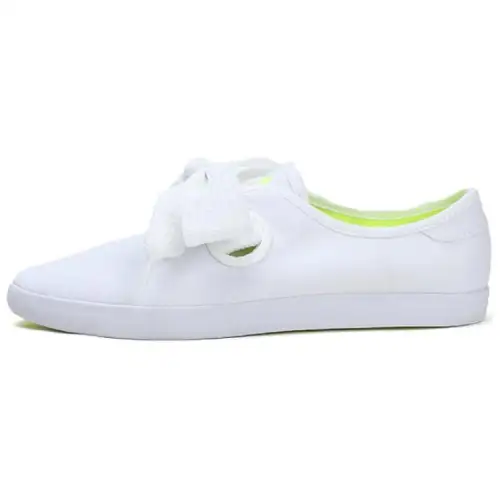 Adidas Originals Trefoil Collection Slip Resistant Abrasion Resistant Low top Skateboard Shoes Women's White
