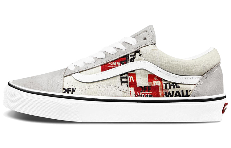 Old Skool Vans 'Packing Tape - Blanc De Blanc'
