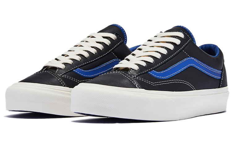 Кеды Vans Style 36 (черно-синие) — фото 2