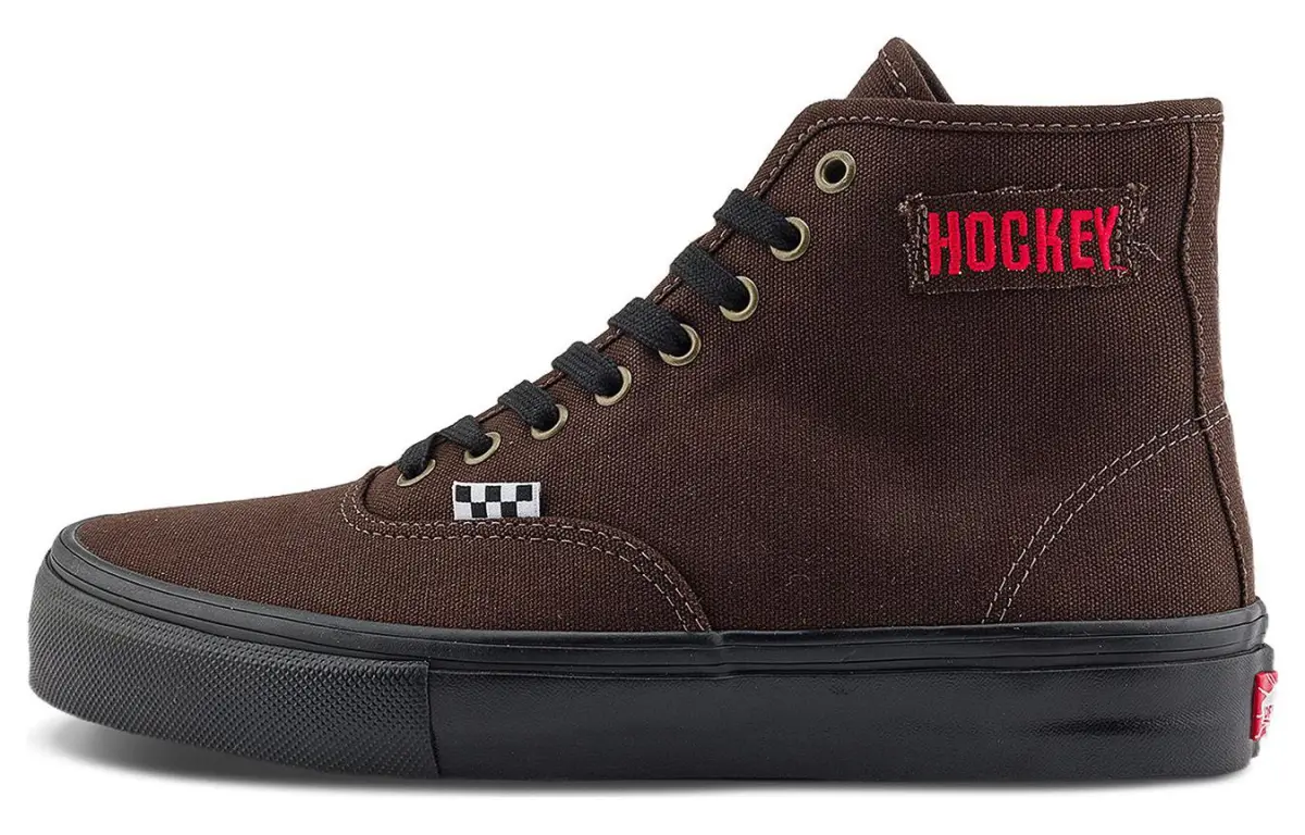 Vans X Hockey Authentic High 'Dark Brown'