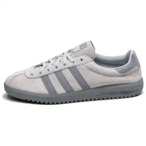 Adidas Originals Bermuda Slip Resistant Cushioning Slip Resistant Cushioning Low top Skateboard Shoes Men's Gray Blue