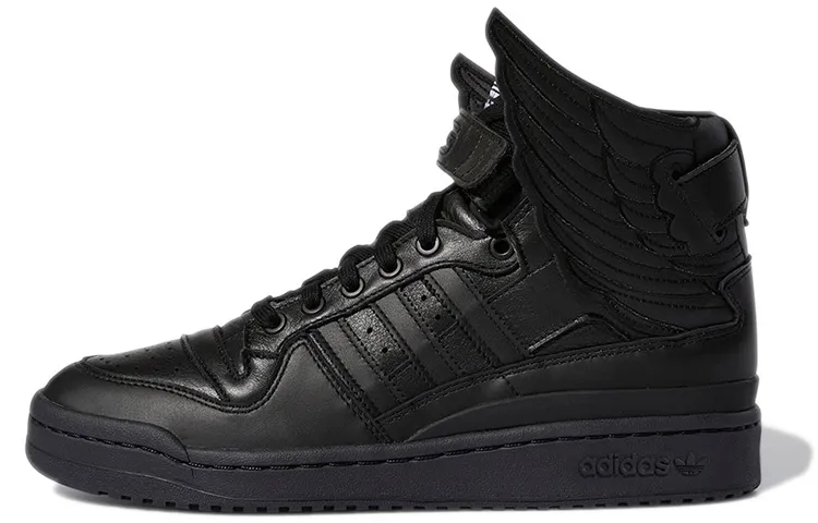 Adidas Originals X Jeremy Scott FORUM High Wings 4.0 Skate Shoes Unisex Black
