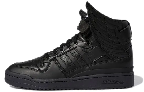 Adidas Originals X Jeremy Scott FORUM High Wings 4.0 Skate Shoes Unisex Black
