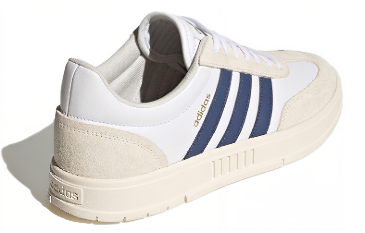 Кеды adidas neo Gradas (белый / бежевый / синий) — фото 4