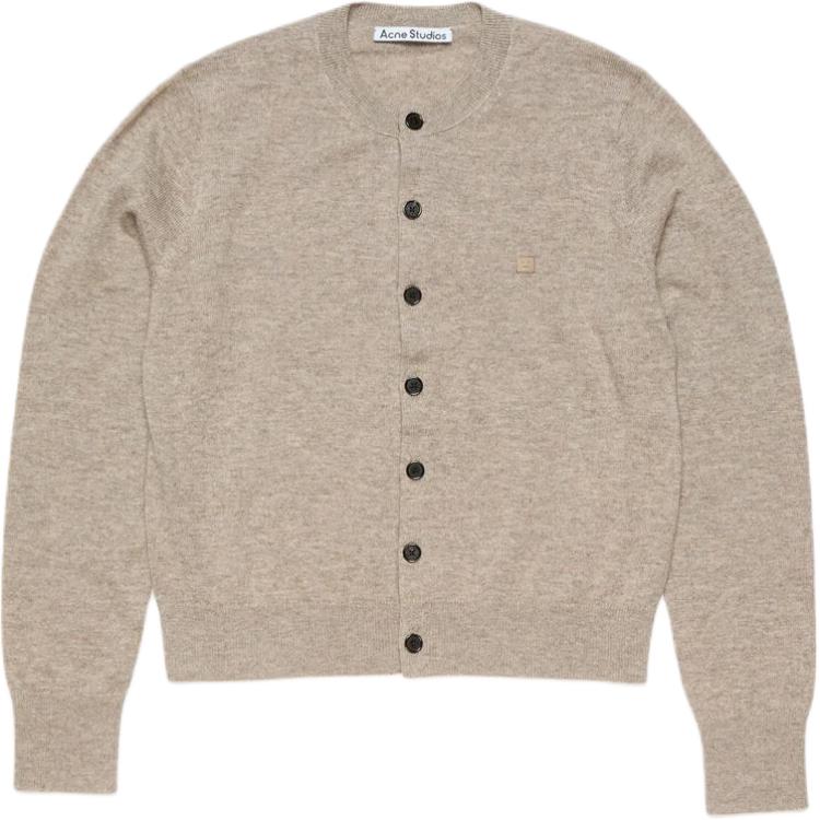 Женский кардиган Acne Studios SS26 FACE (розовый)