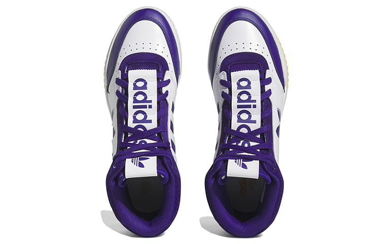 Кроссовки adidas Drop Step (бело-фиолетовый) — фото 4