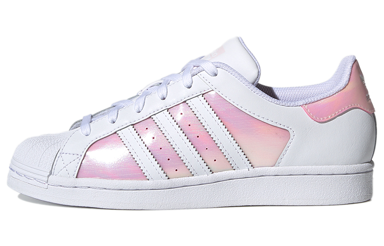 Женские кеды adidas originals SUPERSTAR (нежно-розово-белые) — фото 1