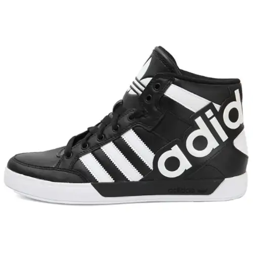 Adidas Originals Hardcourt Hi Big Logo 'Black White'