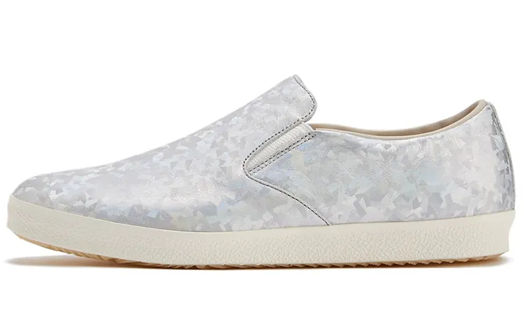 Onitsuka Tiger Skateboard Shoes Women's Low Top Silver