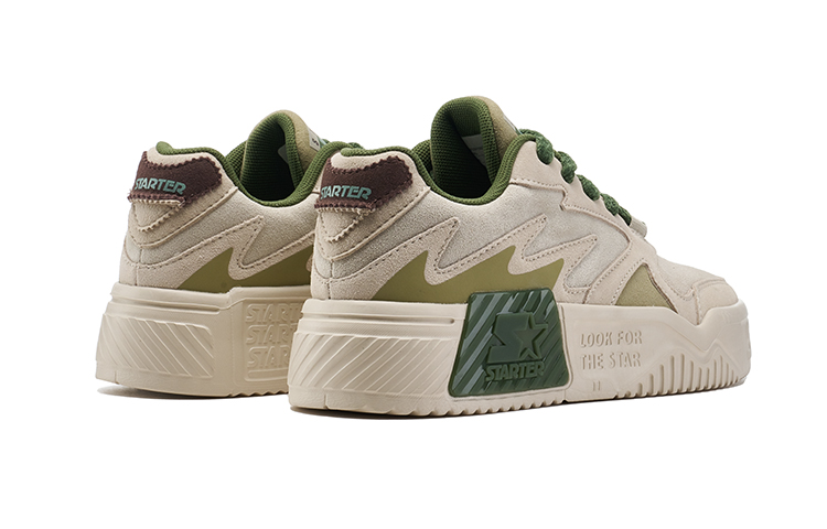 STARTER Vol Low top Skateboard Shoes Men's Khaki Green