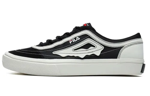 FILA FUSION Ollie Blade Low top Skateboard Shoes Men's Black White