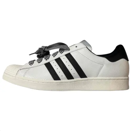 Adidas Originals SUPERSTAR Low top Skateboard Shoes Men's White Black