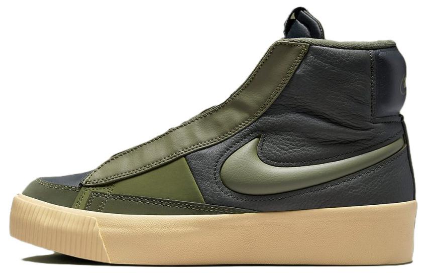 Женские кеды Nike Nike Blazer Mid Victor "Olive" (оливковые)