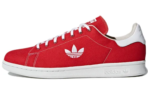 Adidas Originals StanSmith Non slip Lightweight Low top Skateboard Shoes Men's Red White