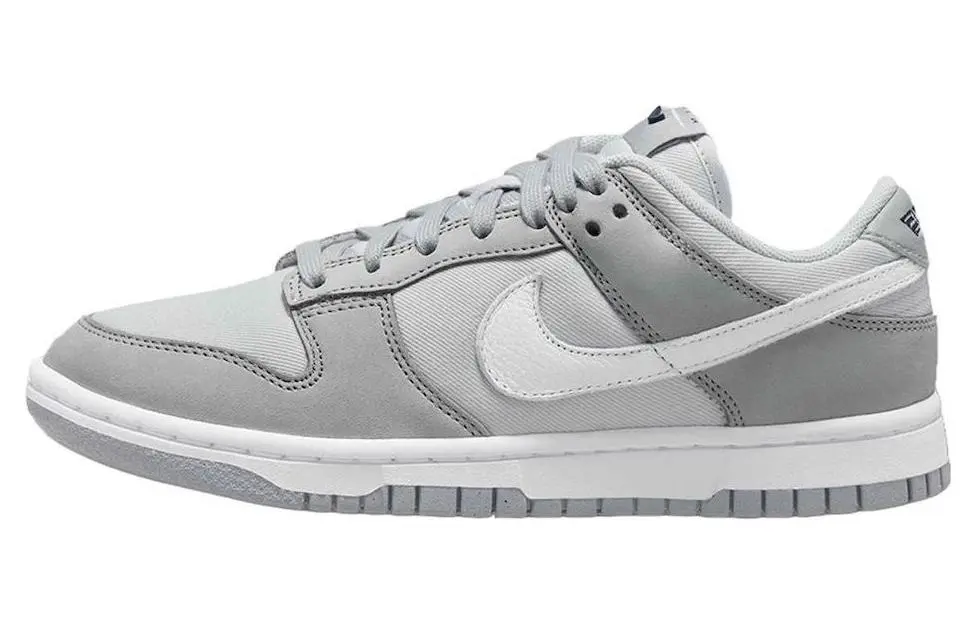 Nike Dunk Low top Skateboard Shoes Women's Gray White