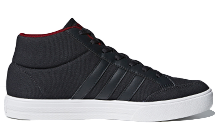 Мужские кеды adidas neo Vs Set Mid (угольно-черные) — 碳黑 — фото 2