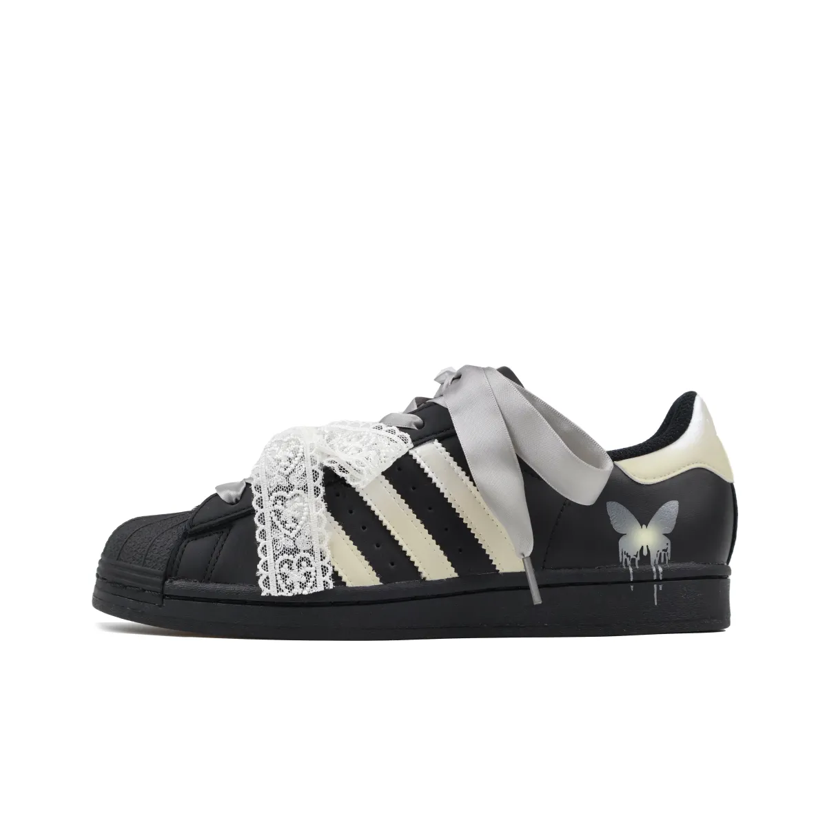Adidas Originals SUPERSTAR Skateboard Shoes Unisex Low Top Black