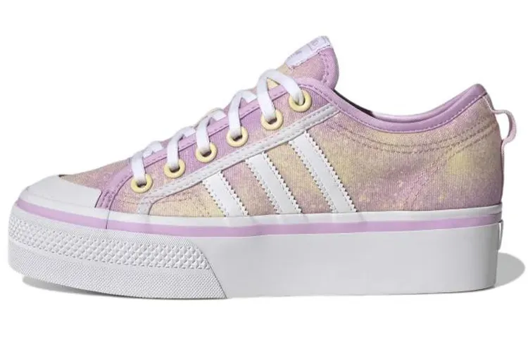 Adidas Originals Platform Slip Resistant Abrasion Resistant Slip Resistant Abrasion Resistant Low top Skateboard Shoes